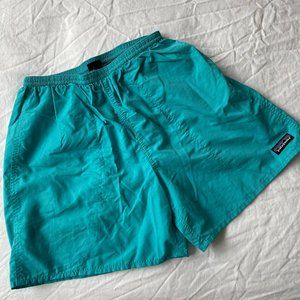 Patagonia Teal Mens Swim Short Size M
